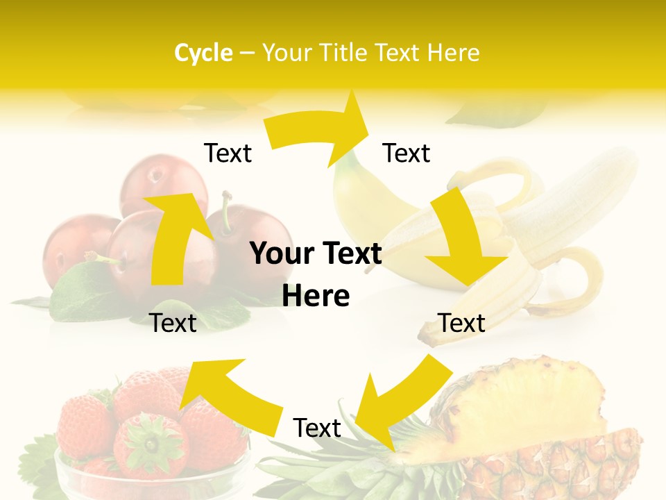 Food Leaf Orange PowerPoint Template
