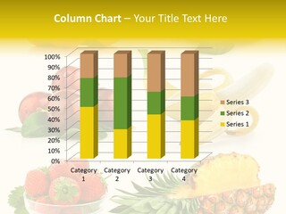 Food Leaf Orange PowerPoint Template