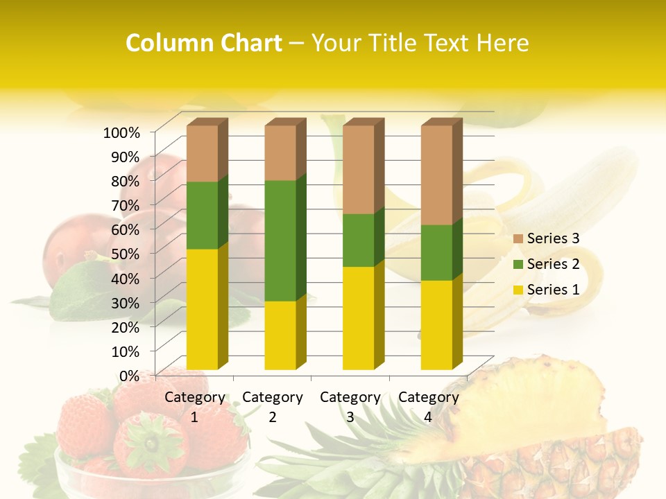 Food Leaf Orange PowerPoint Template