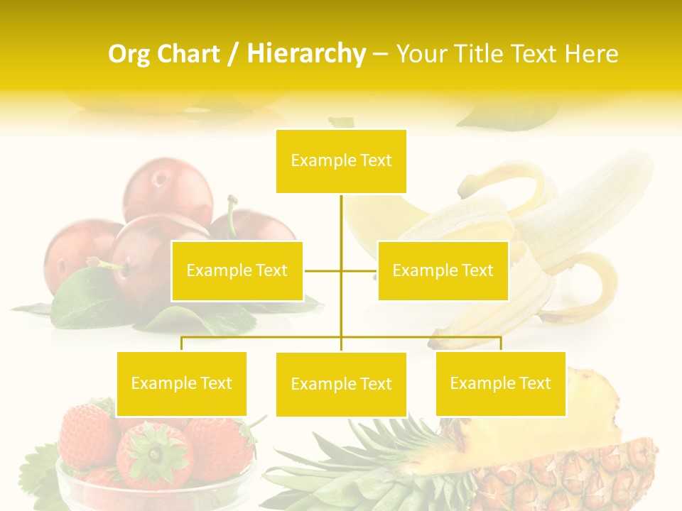 Food Leaf Orange PowerPoint Template