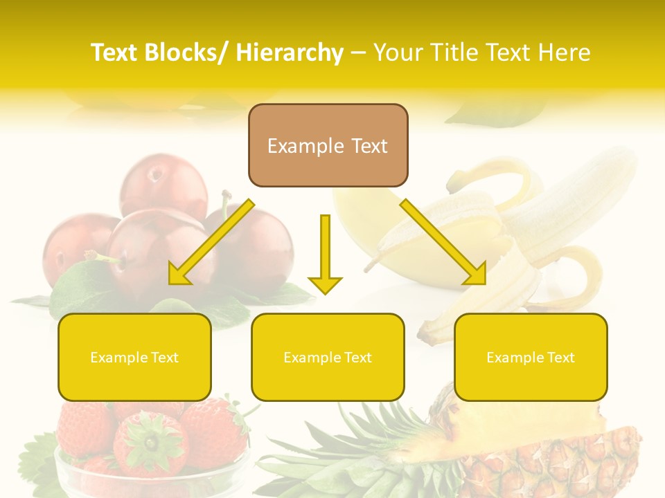 Food Leaf Orange PowerPoint Template