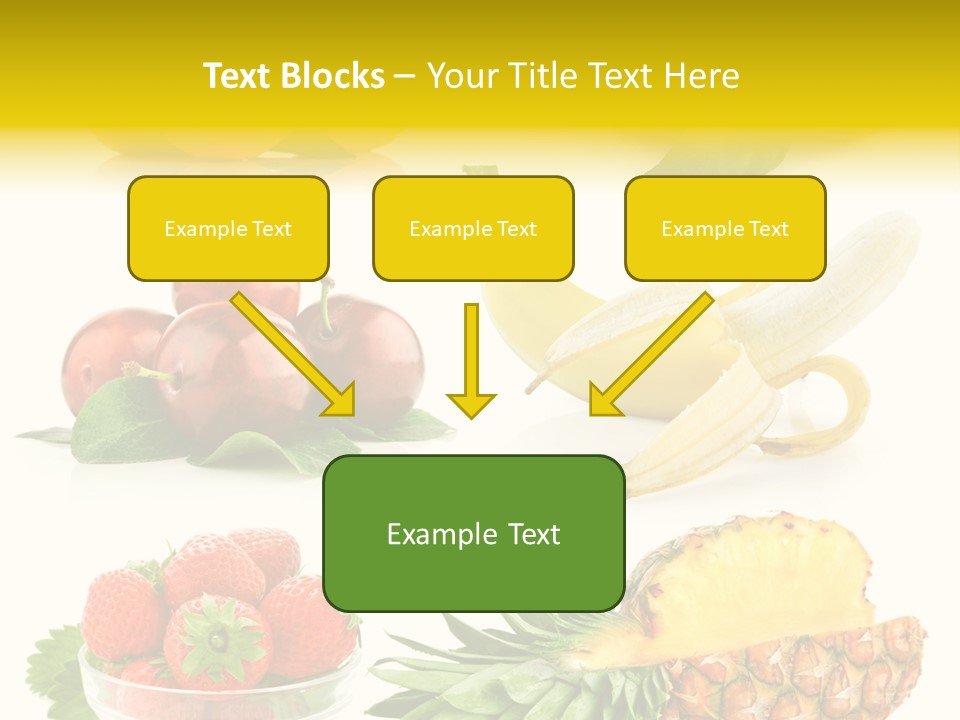 Food Leaf Orange PowerPoint Template