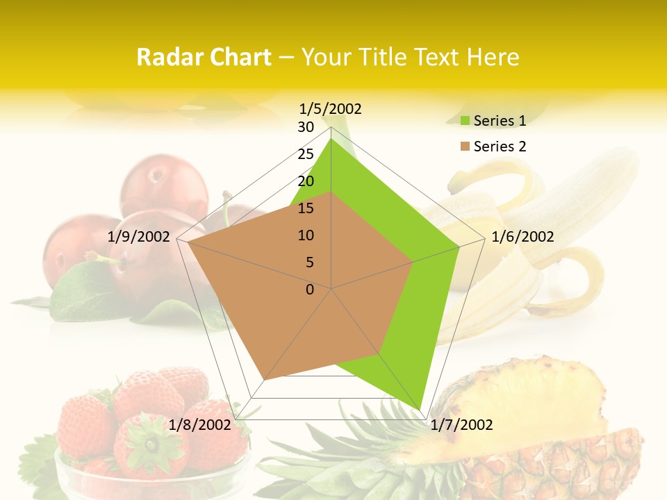 Food Leaf Orange PowerPoint Template