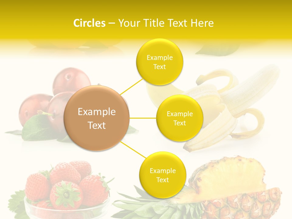 Food Leaf Orange PowerPoint Template