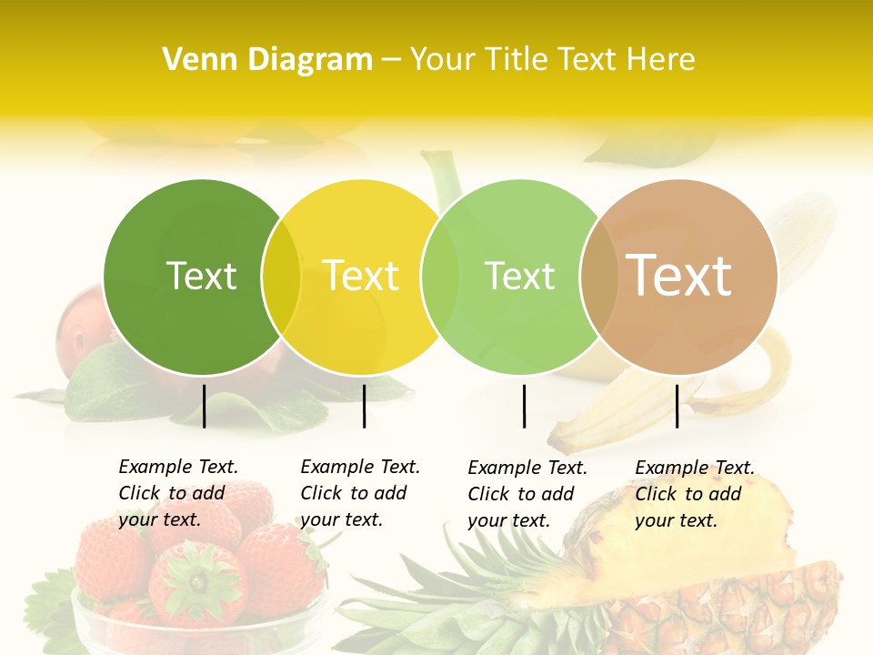 Food Leaf Orange PowerPoint Template