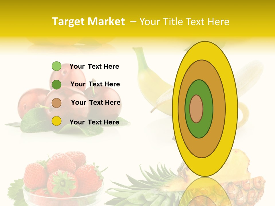 Food Leaf Orange PowerPoint Template