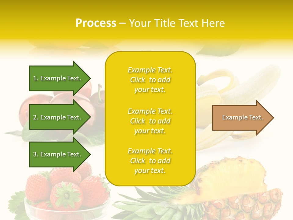 Food Leaf Orange PowerPoint Template