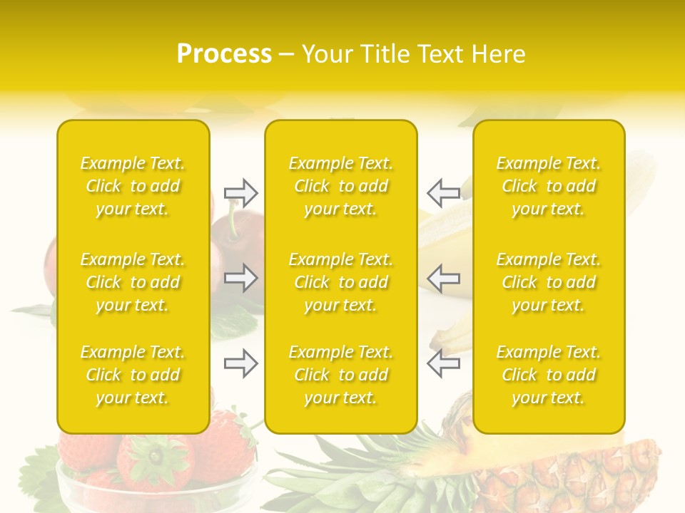 Food Leaf Orange PowerPoint Template