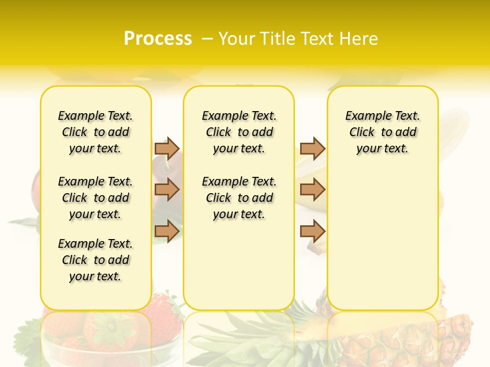 Food Leaf Orange PowerPoint Template