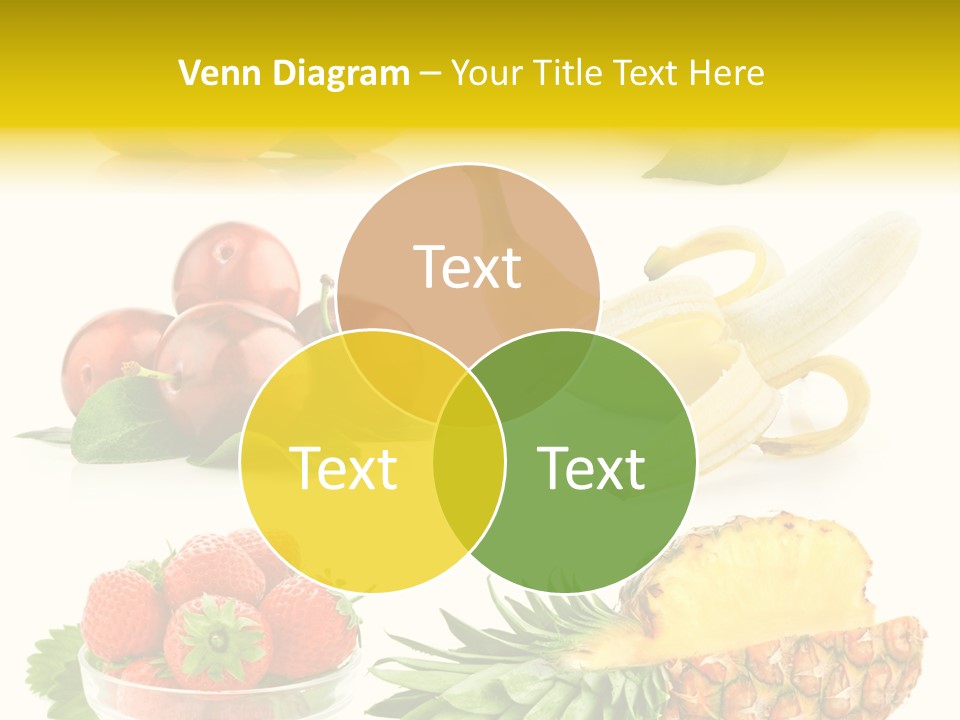 Food Leaf Orange PowerPoint Template