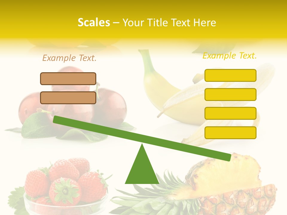 Food Leaf Orange PowerPoint Template