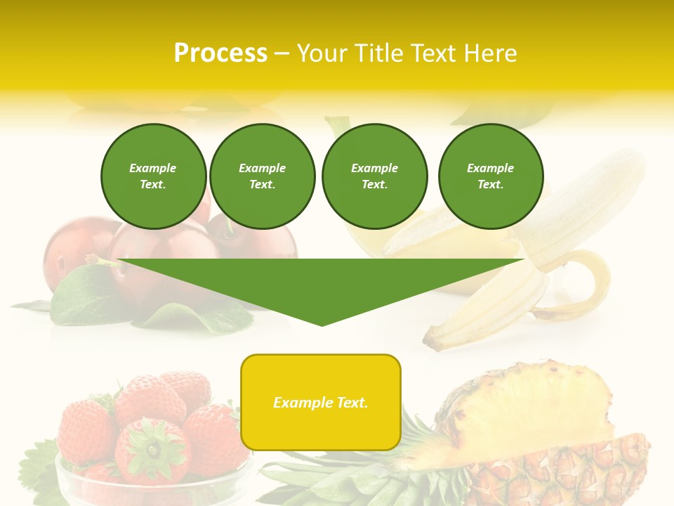Food Leaf Orange PowerPoint Template