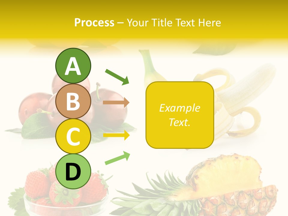 Food Leaf Orange PowerPoint Template