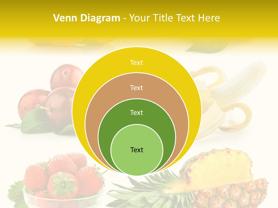 Food Leaf Orange PowerPoint Template