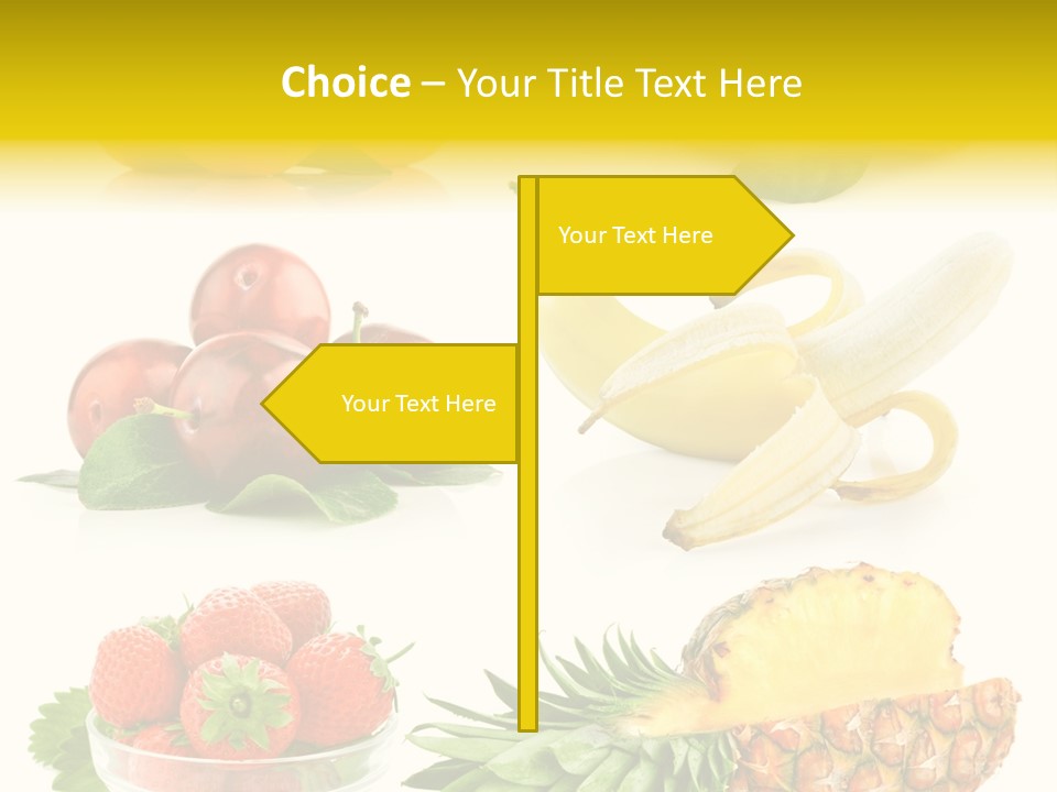 Food Leaf Orange PowerPoint Template