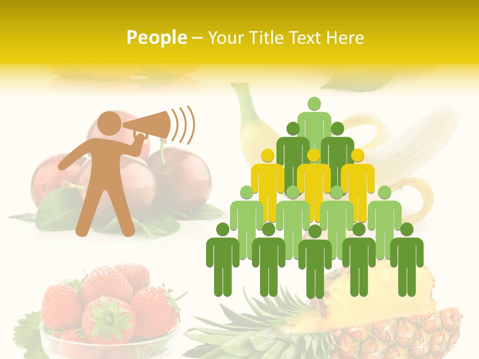 Food Leaf Orange PowerPoint Template