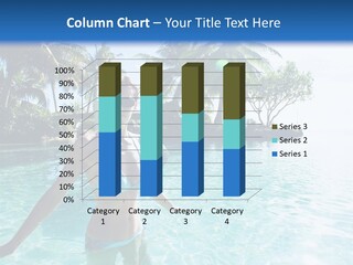 Paradise Beach Rock PowerPoint Template