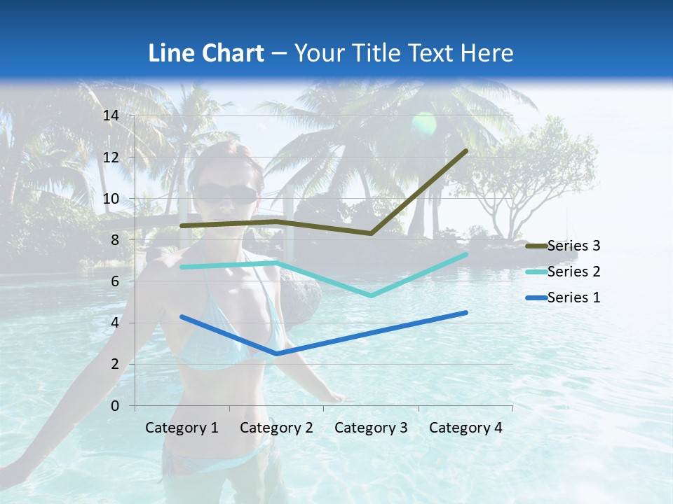 Paradise Beach Rock PowerPoint Template