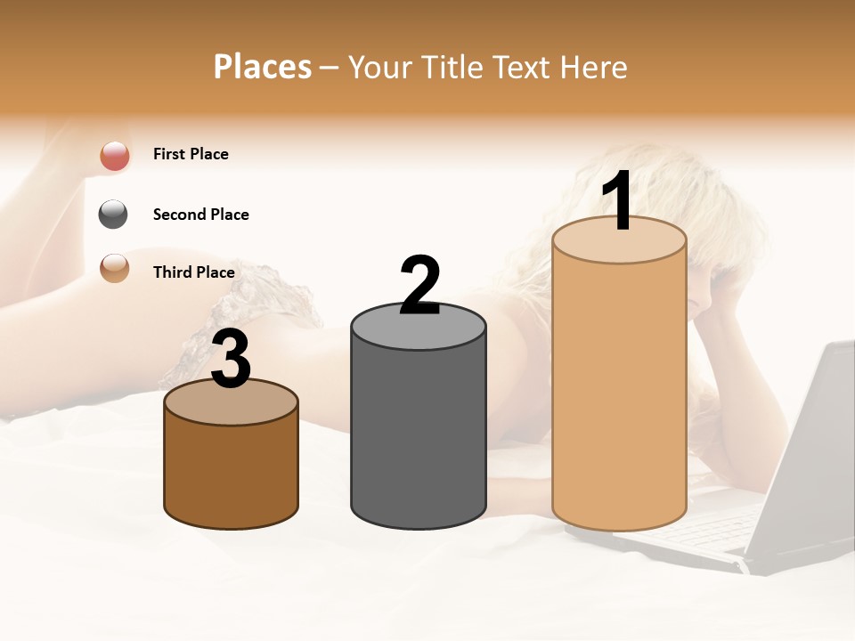 Blond Notebook Playful PowerPoint Template