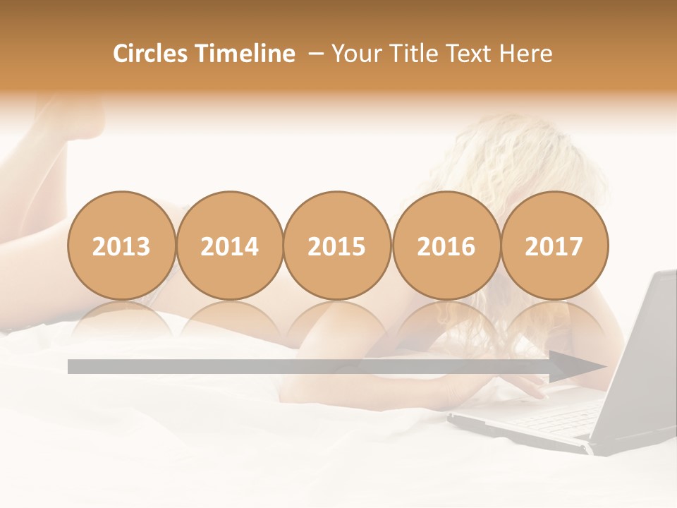 Blond Notebook Playful PowerPoint Template