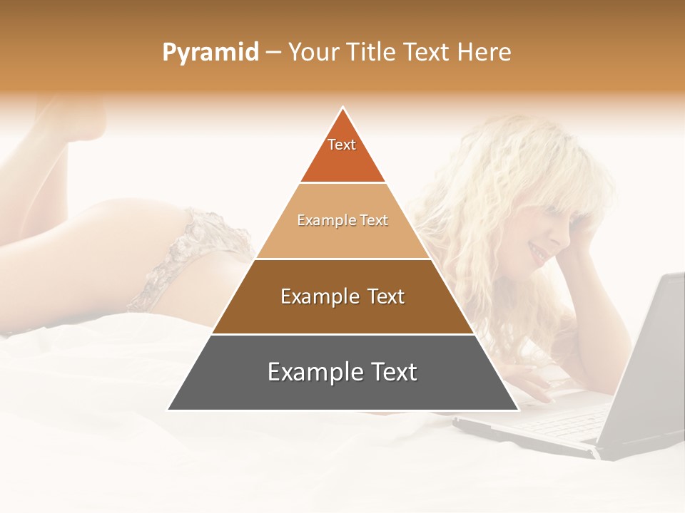 Blond Notebook Playful PowerPoint Template