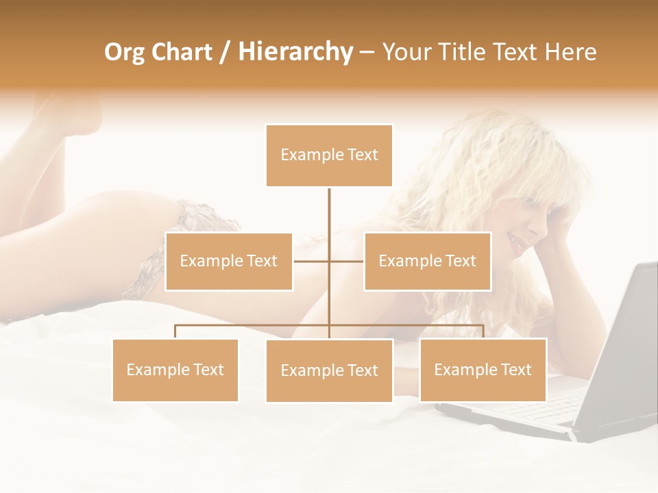 Blond Notebook Playful PowerPoint Template