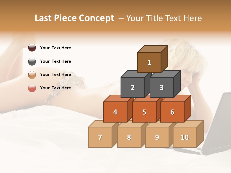 Blond Notebook Playful PowerPoint Template