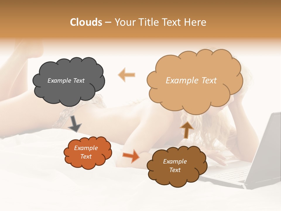 Blond Notebook Playful PowerPoint Template