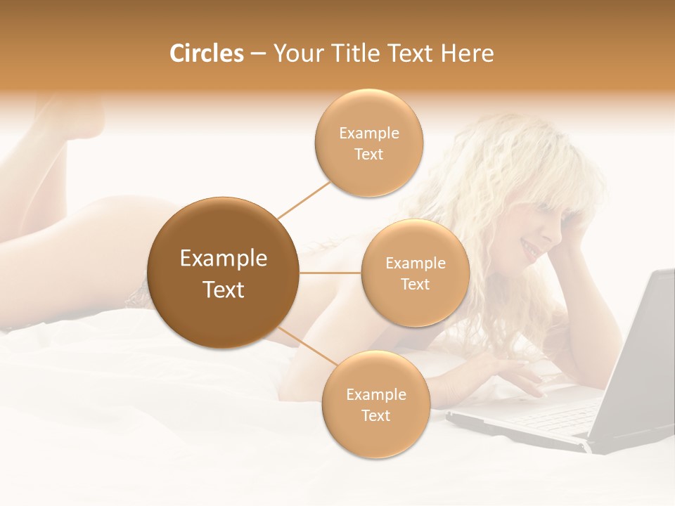 Blond Notebook Playful PowerPoint Template