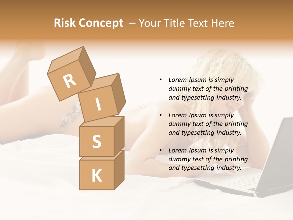 Blond Notebook Playful PowerPoint Template