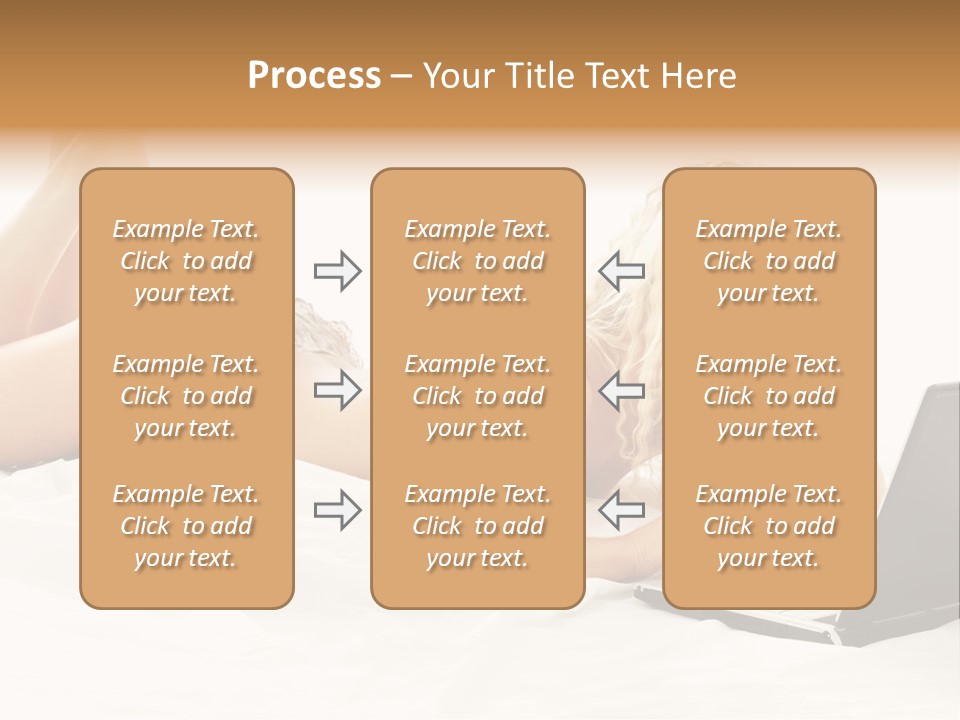 Blond Notebook Playful PowerPoint Template