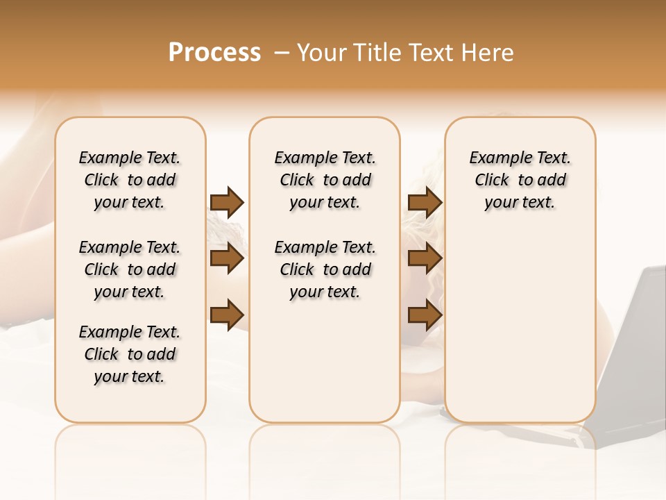 Blond Notebook Playful PowerPoint Template