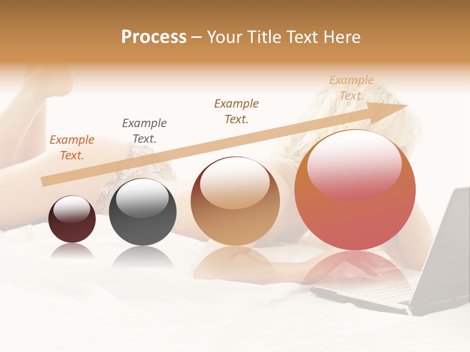 Blond Notebook Playful PowerPoint Template