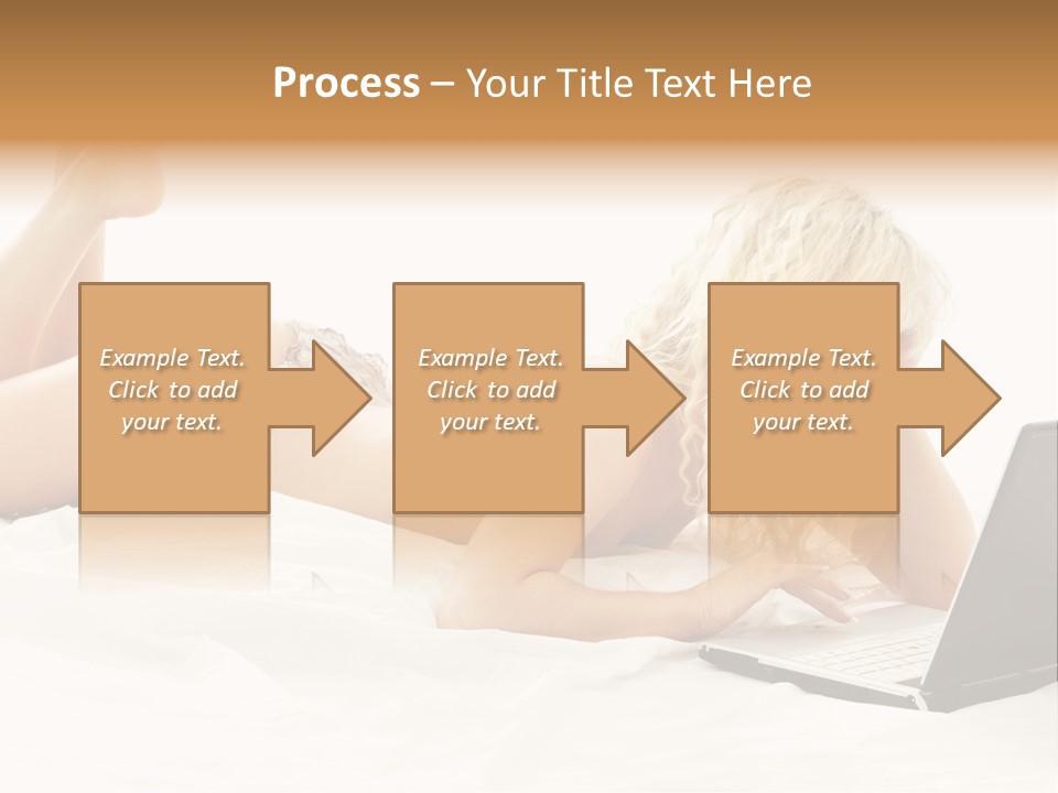 Blond Notebook Playful PowerPoint Template