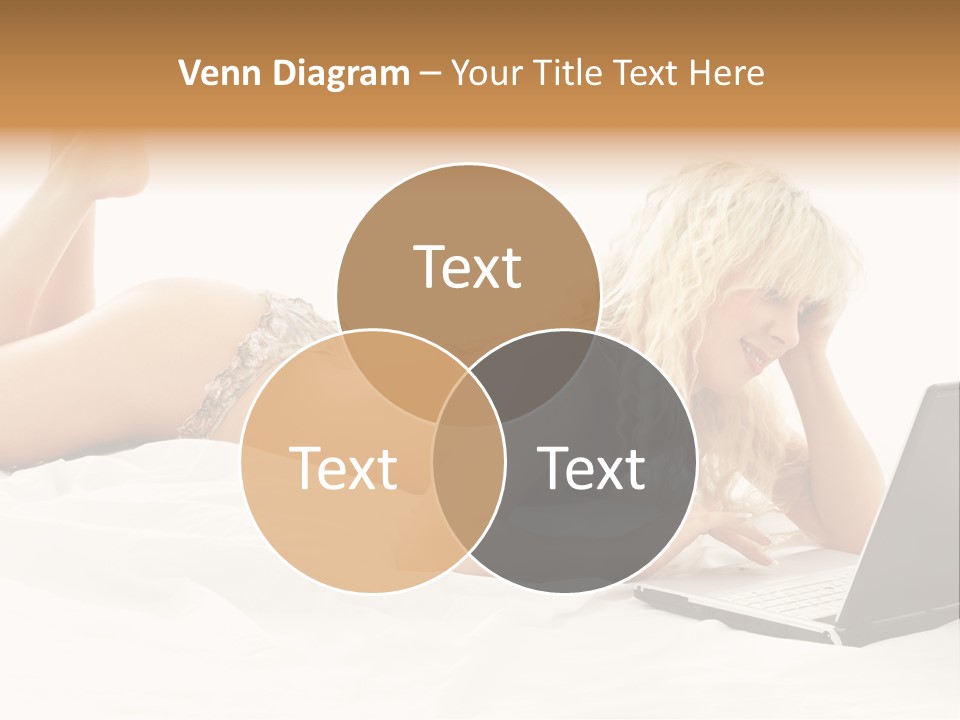 Blond Notebook Playful PowerPoint Template