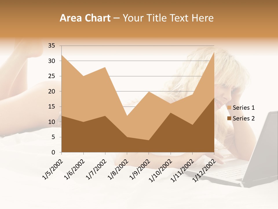 Blond Notebook Playful PowerPoint Template