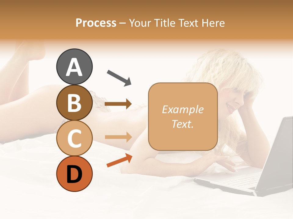 Blond Notebook Playful PowerPoint Template