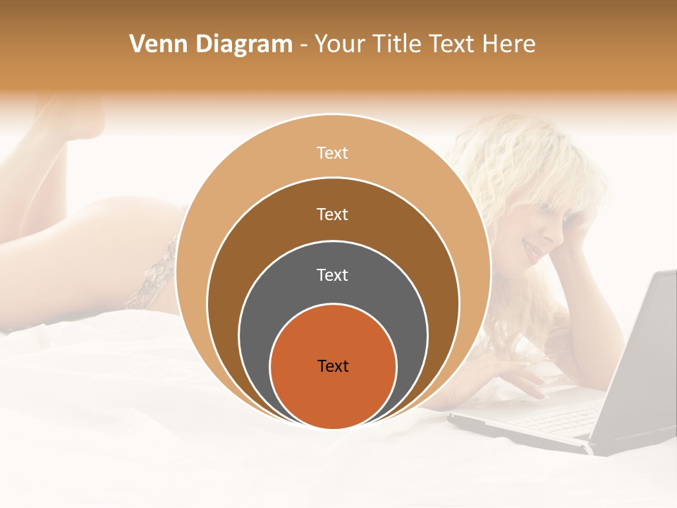 Blond Notebook Playful PowerPoint Template