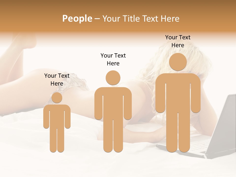 Blond Notebook Playful PowerPoint Template