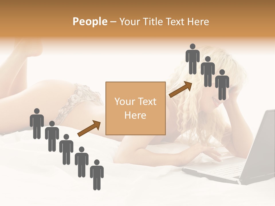 Blond Notebook Playful PowerPoint Template