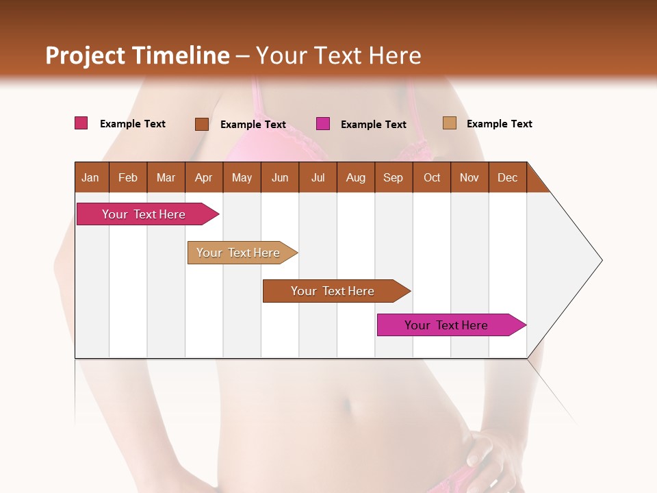 Human Underwear Shape PowerPoint Template