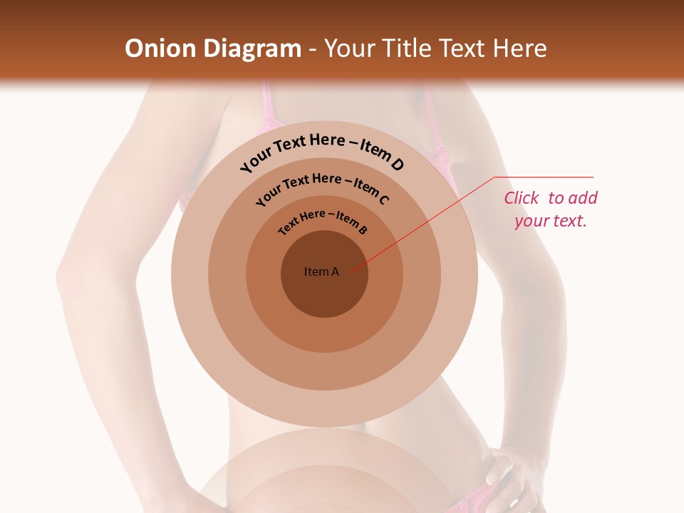 Human Underwear Shape PowerPoint Template