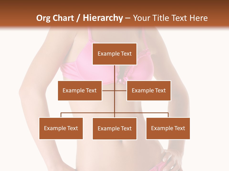 Human Underwear Shape PowerPoint Template