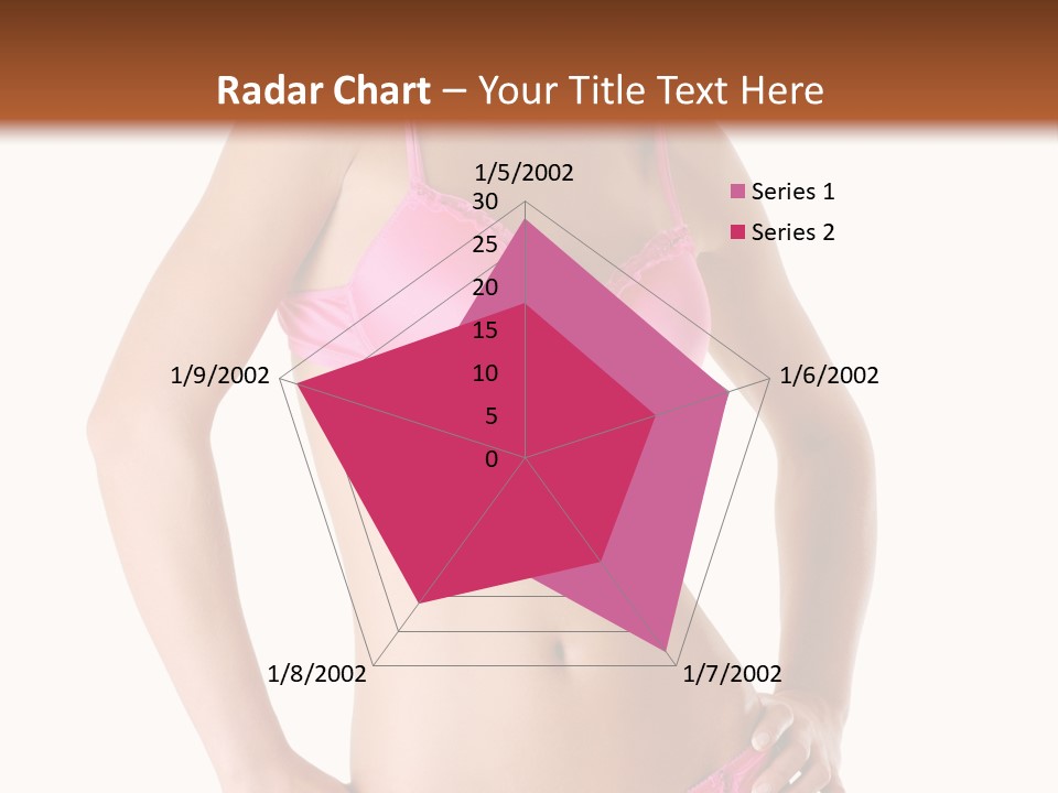 Human Underwear Shape PowerPoint Template