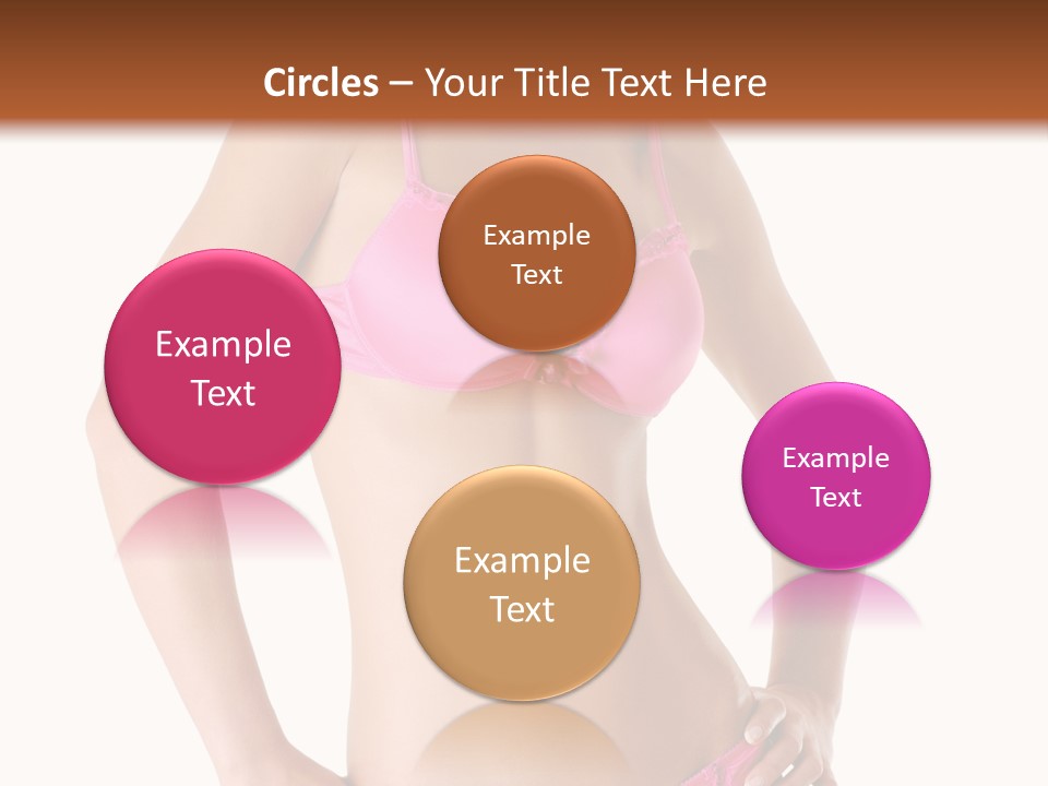 Human Underwear Shape PowerPoint Template