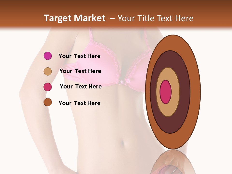 Human Underwear Shape PowerPoint Template