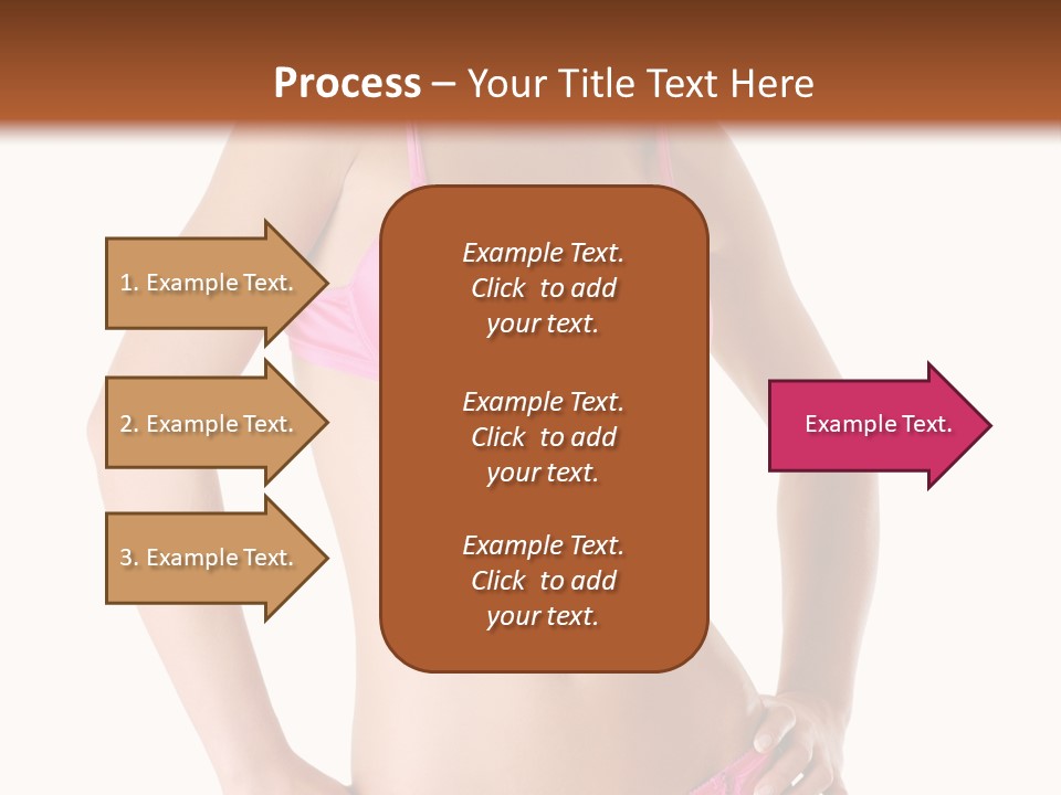 Human Underwear Shape PowerPoint Template