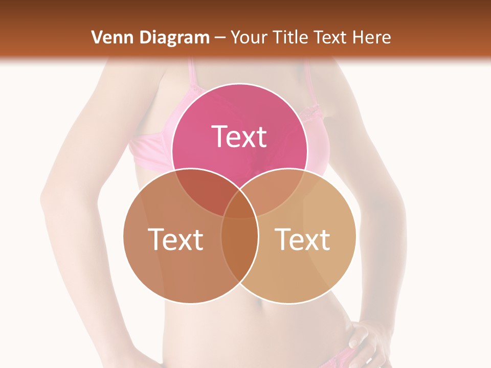 Human Underwear Shape PowerPoint Template