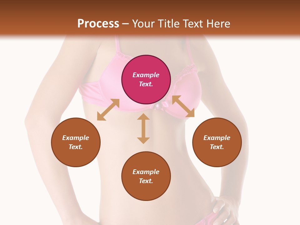 Human Underwear Shape PowerPoint Template