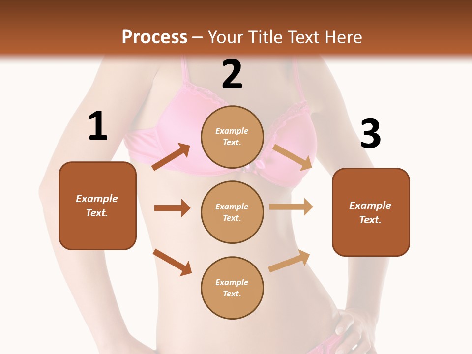 Human Underwear Shape PowerPoint Template
